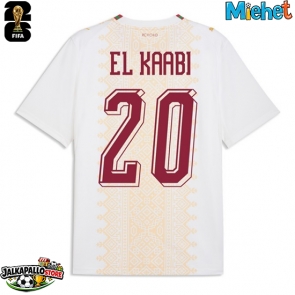 Marokko Ayoub El Kaabi #20 Vieraspaita MM-kisat 2026 Lyhythihainen